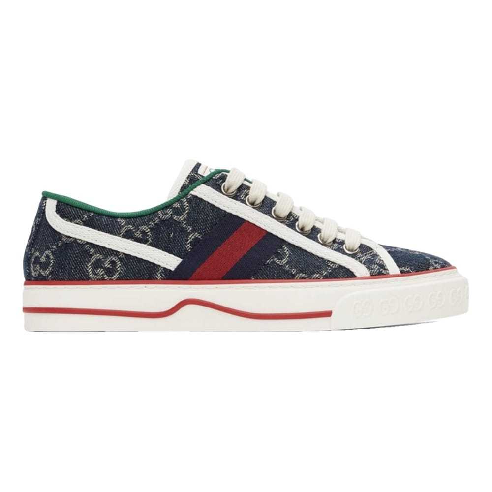 Gucci Tennis 1977 leather trainers - image 1