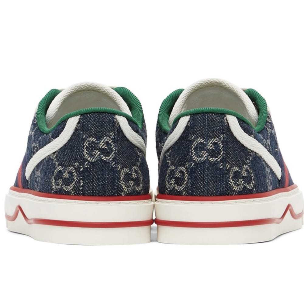 Gucci Tennis 1977 leather trainers - image 3