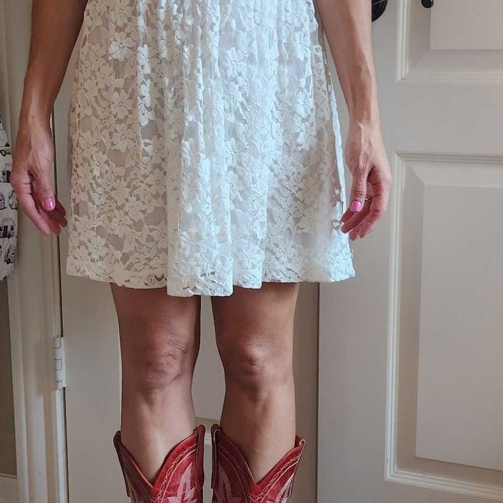 White lace dress - image 2