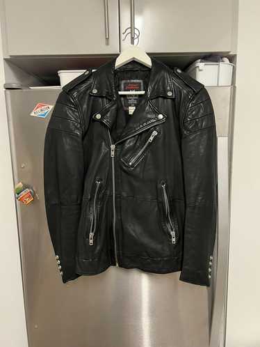 Diesel Diesel Black Biker Leather Jacket