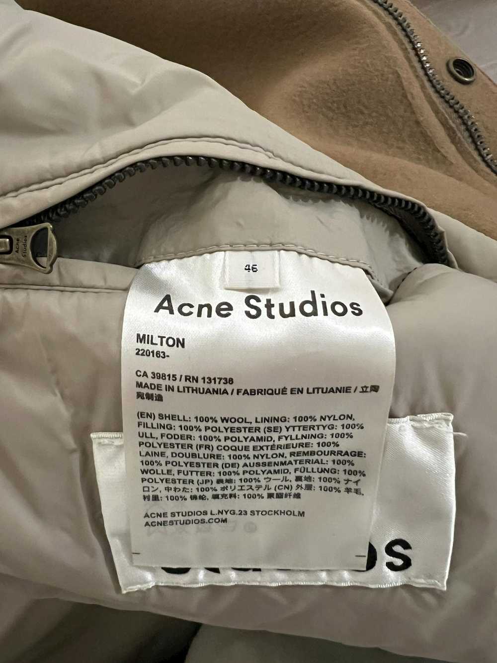 Acne Studios Acne Studios Brown Hooded Coat - image 12