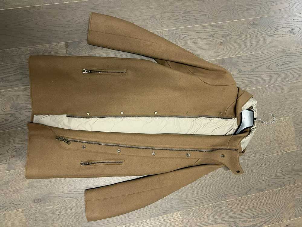 Acne Studios Acne Studios Brown Hooded Coat - image 2