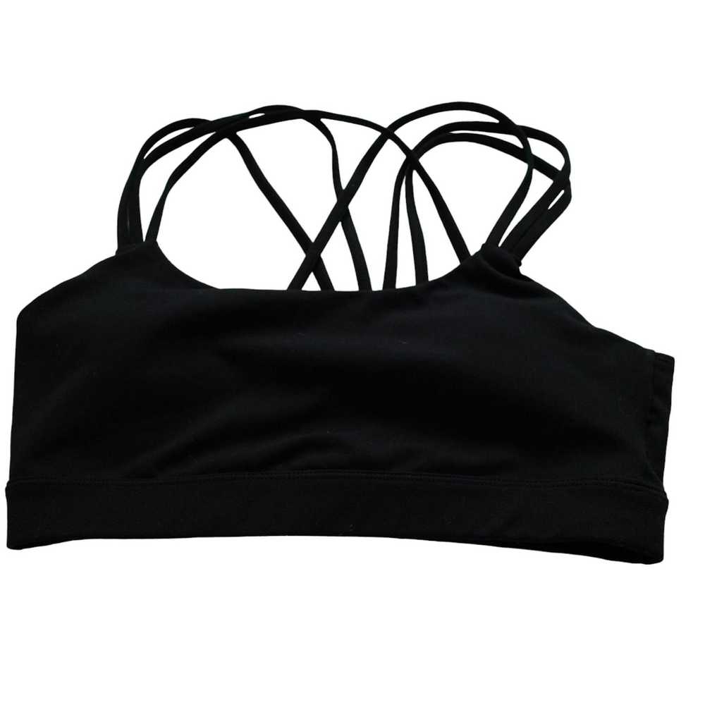 Gap GAP Fit Black strappy sports bra Womens size … - image 6