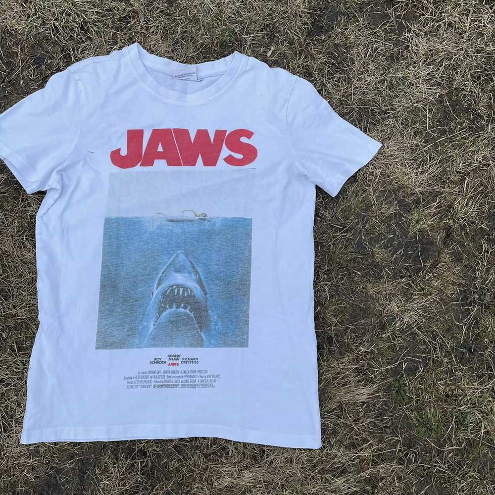 Band Tees × Streetwear × Vintage Vintage 90s Jaws… - image 2