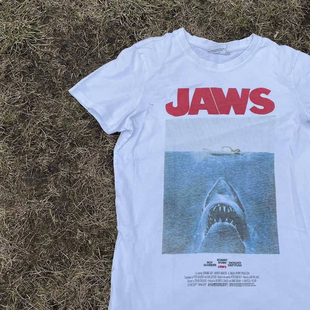 Band Tees × Streetwear × Vintage Vintage 90s Jaws… - image 3