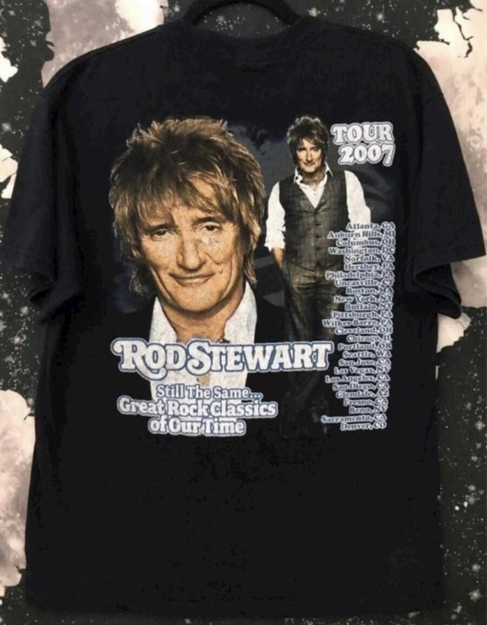 Band Tees × Delta × Tour Tee Rod Stewart shirt - image 3