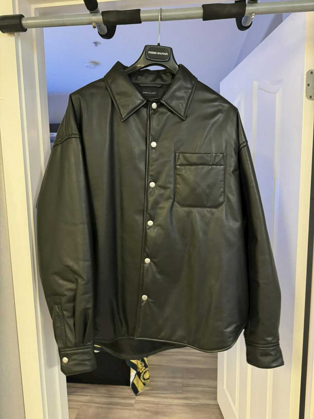 John Elliott John Elliott Leather Scout Jacket - image 2