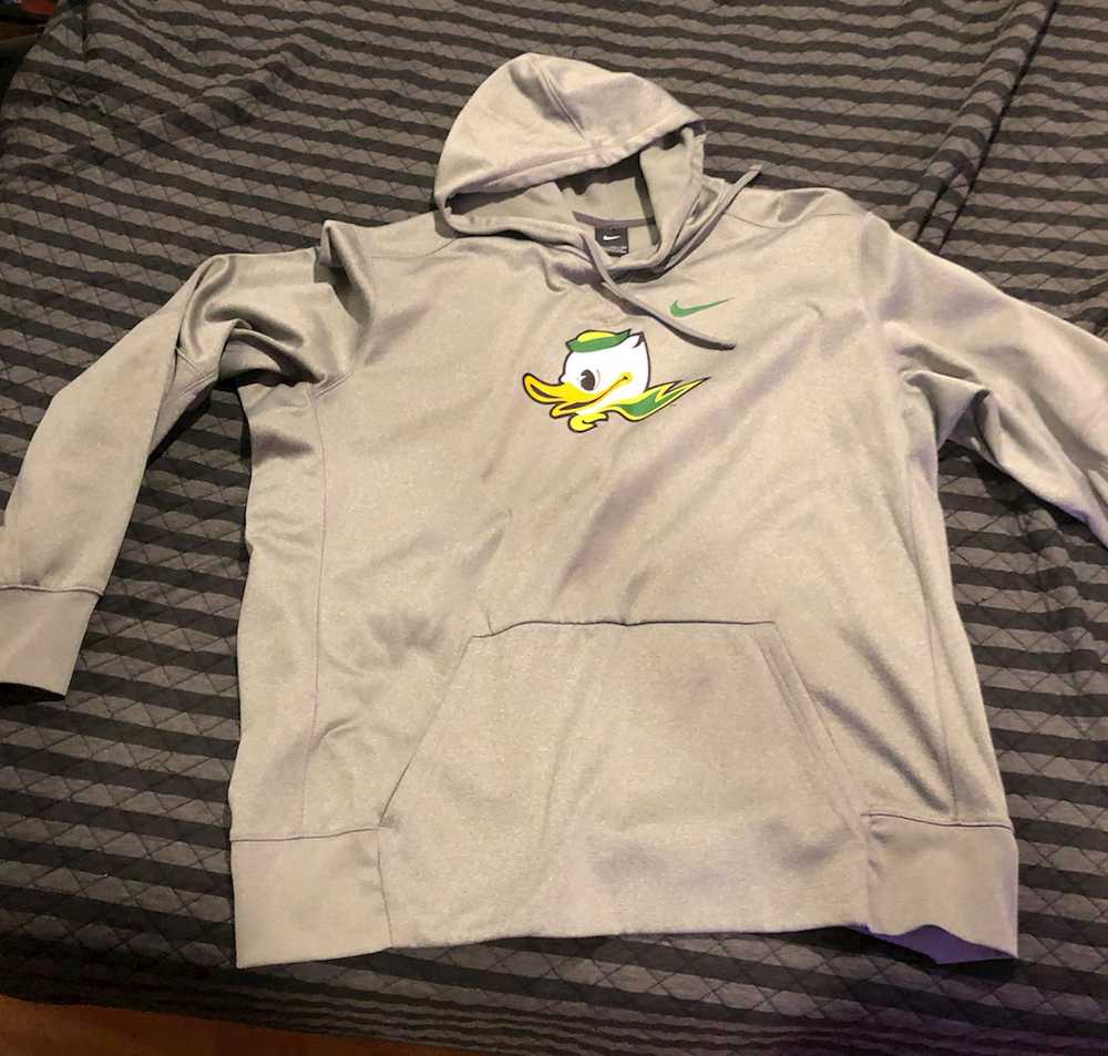 Nike Nike Oregon Ducks Mascot Logo Hoodie Hooded … - image 1