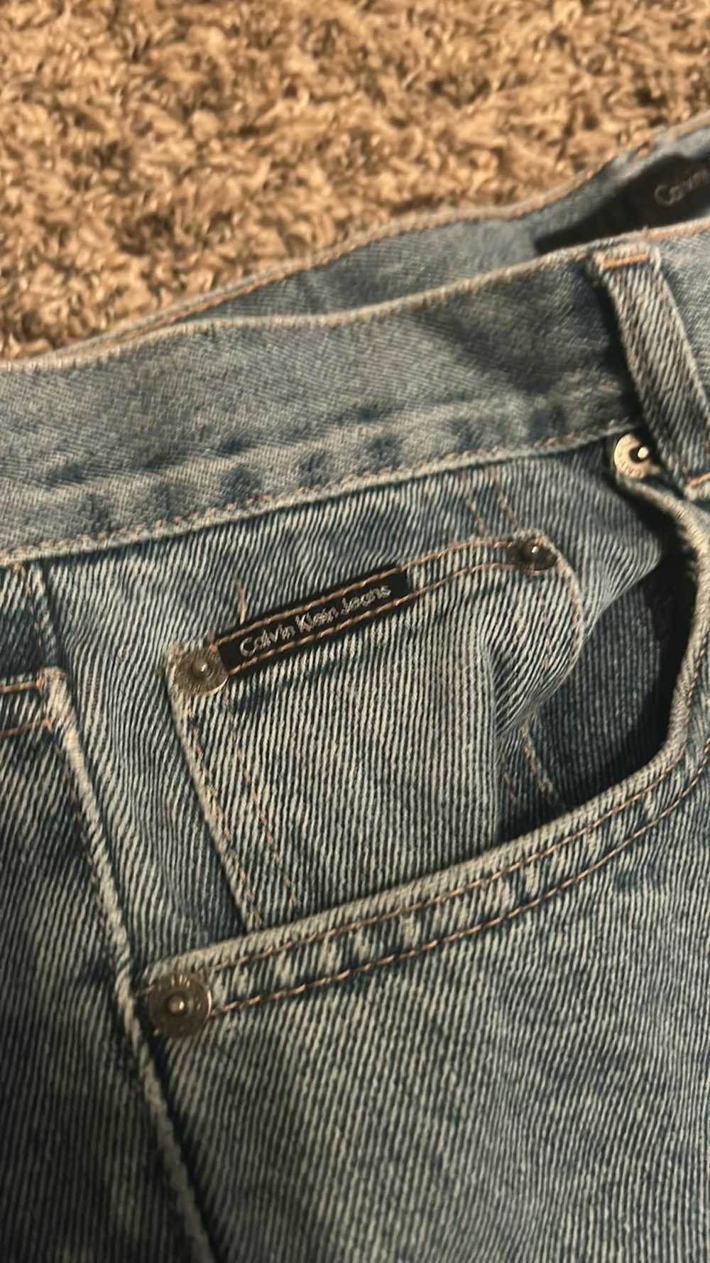 Calvin Klein × Vintage Calvin Klein Denim Jeans - image 5
