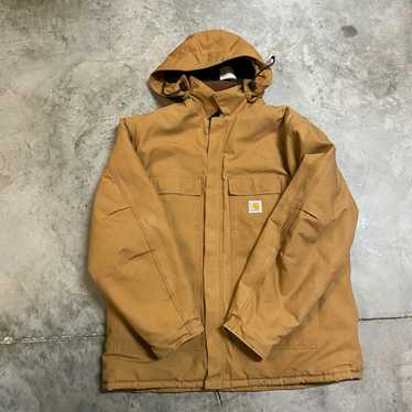 Carhartt Carhartt C03-BRN Hooded Jacket - image 1