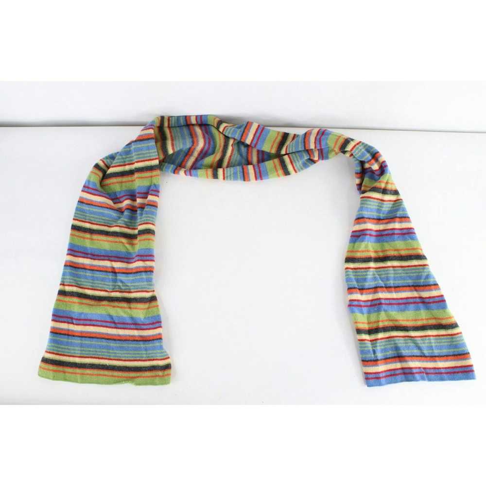 Gap × Vintage Vintage Y2K 2000 Gap Rainbow Stripe… - image 1