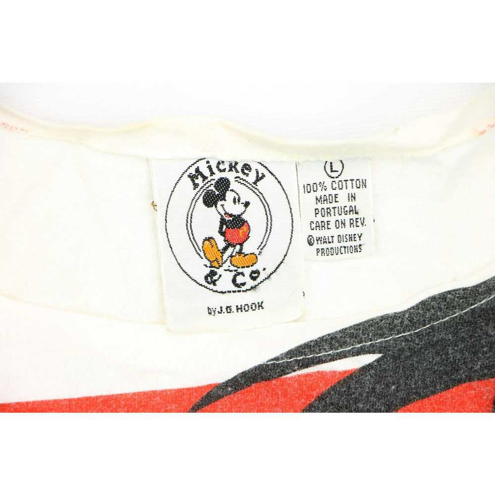 Vintage 90s Vintage Mickey Donald Duck Pajama T S… - image 5
