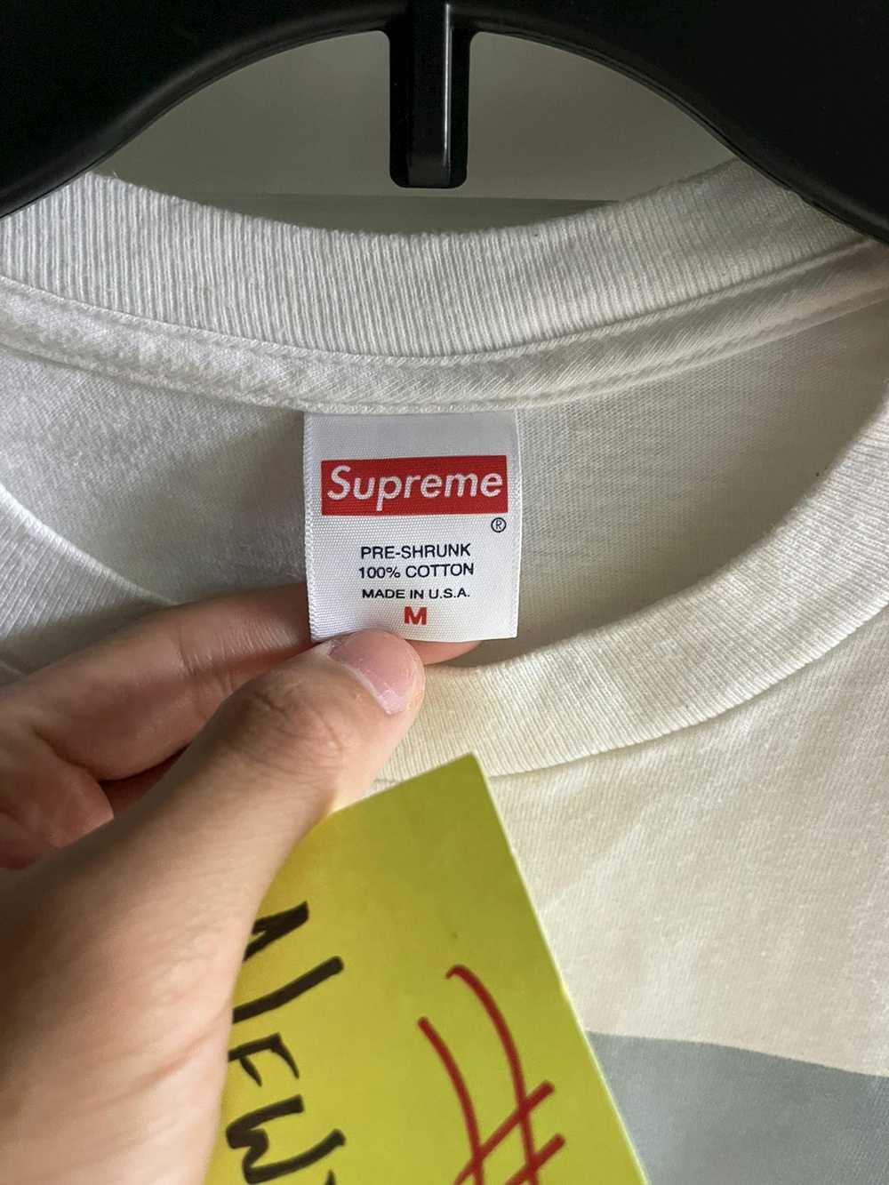 Supreme Supreme banner tee white size medium - image 3