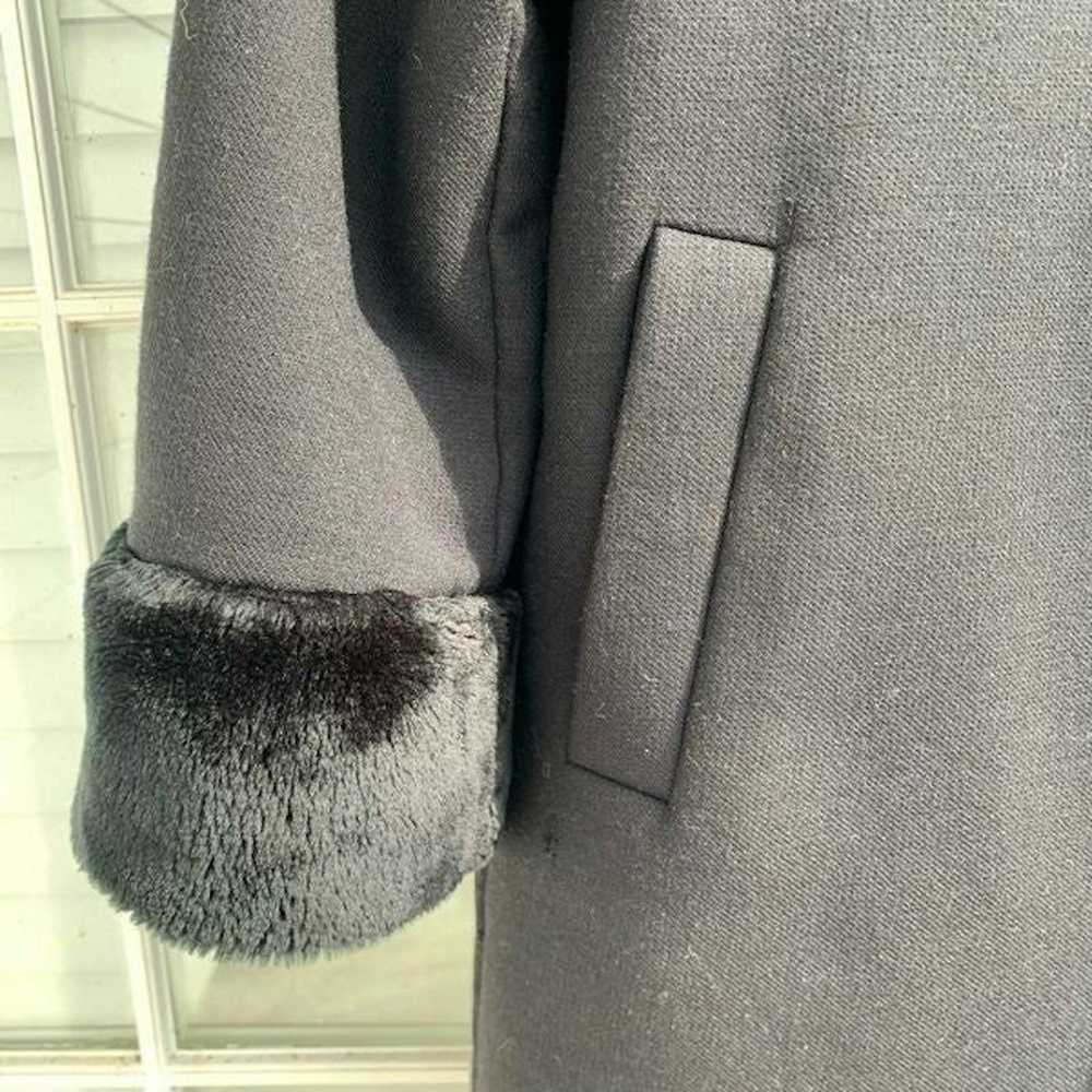 Harve Benard VINTAGE Harve Benard wool Black coat… - image 9