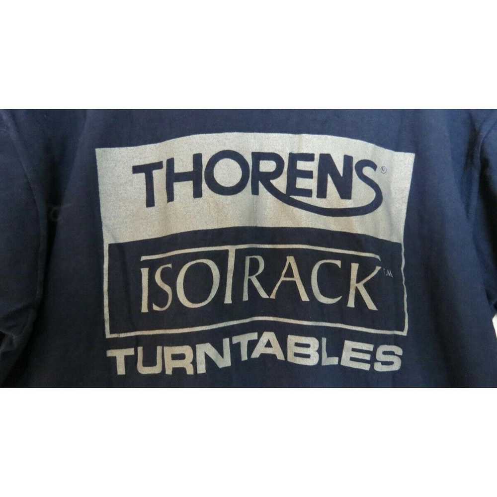 Vintage 80s 70s Thorens Turntables Isotrack Shirt - image 4