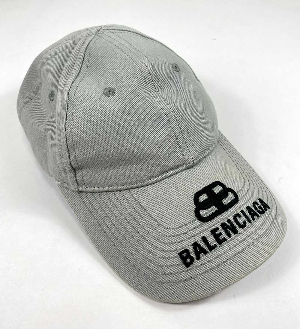 Balenciaga Balenciaga Visor BB Logo Grey Baseball… - image 1