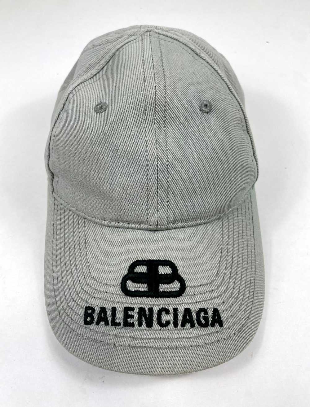 Balenciaga Balenciaga Visor BB Logo Grey Baseball… - image 2