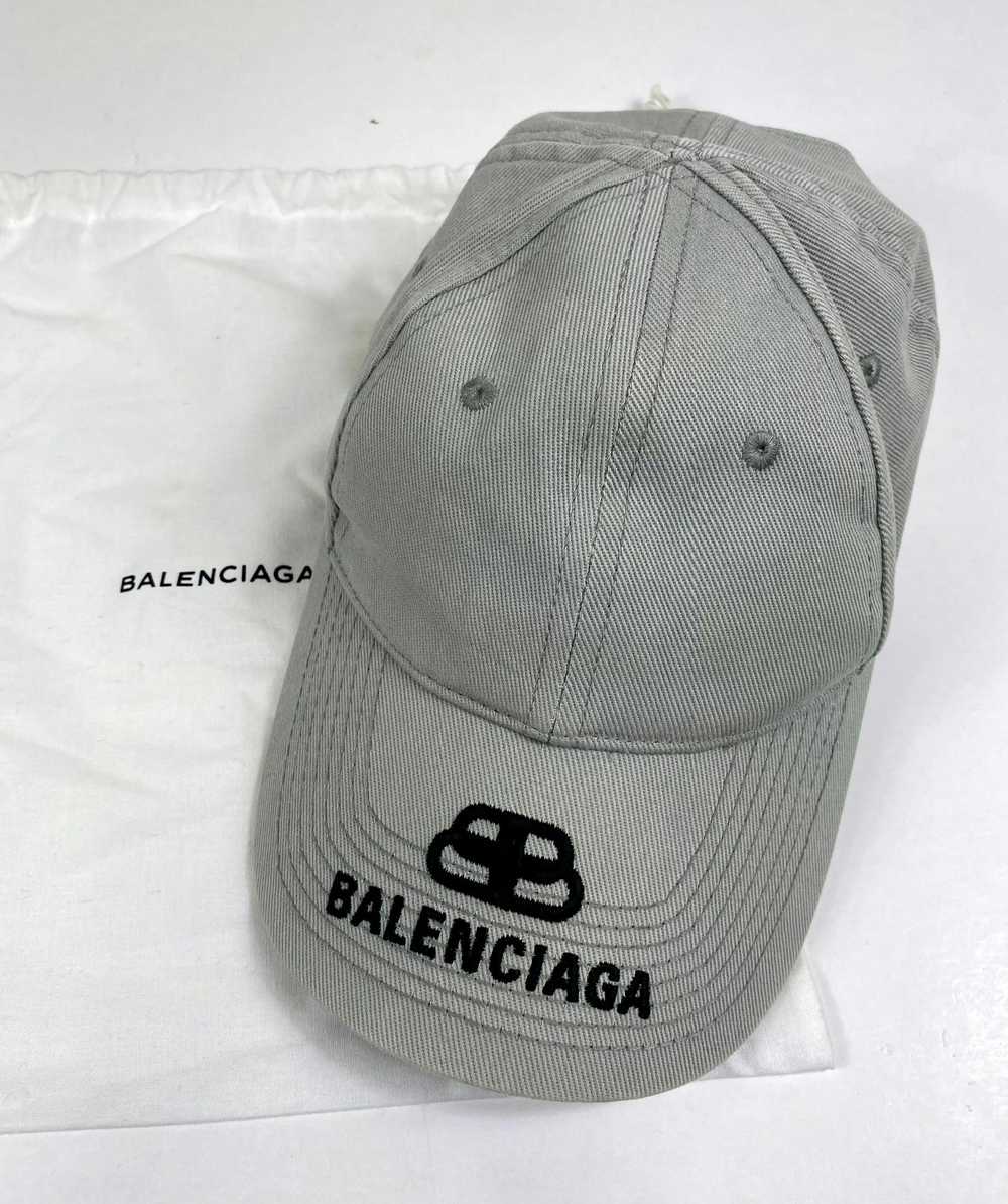 Balenciaga Balenciaga Visor BB Logo Grey Baseball… - image 9