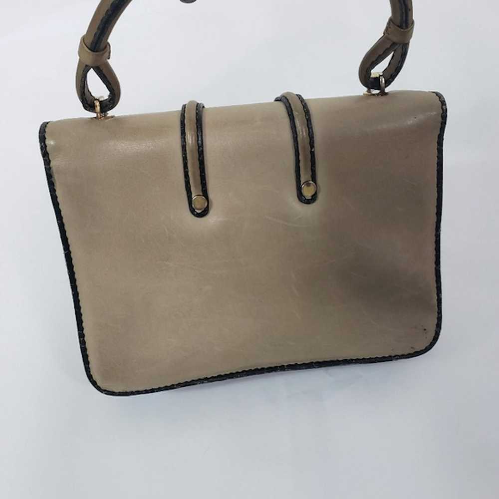 Loewe Vintage Lowe tan leather handbag - image 4