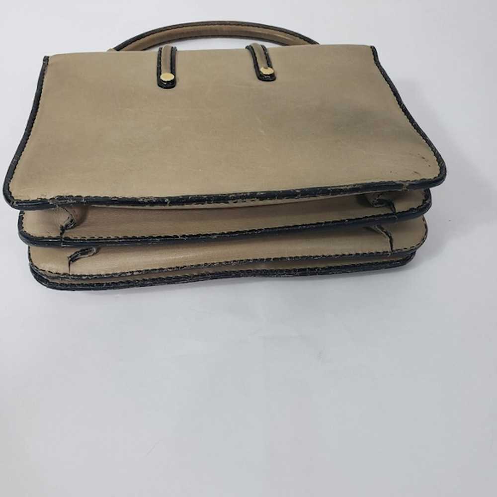 Loewe Vintage Lowe tan leather handbag - image 5