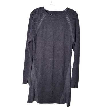 SmartWool Sz Lg Long Sleeve Sweater Dress Spruce C