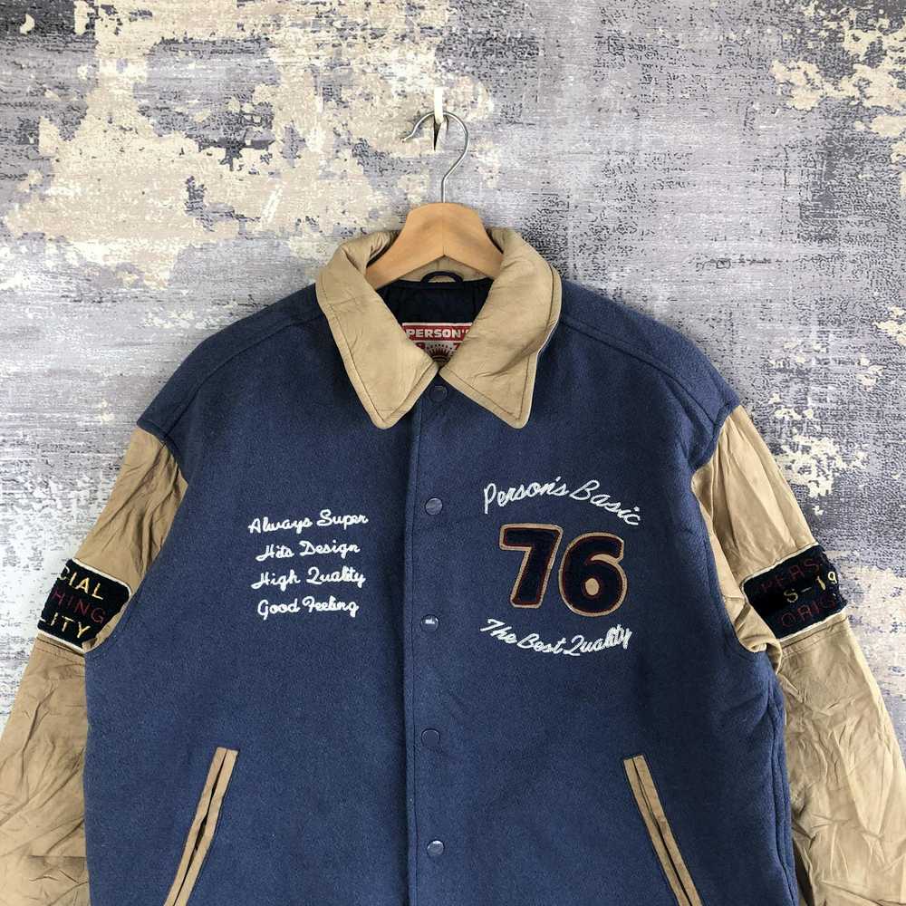 Japanese Brand × Varsity Jacket × Vintage Vintage… - image 3