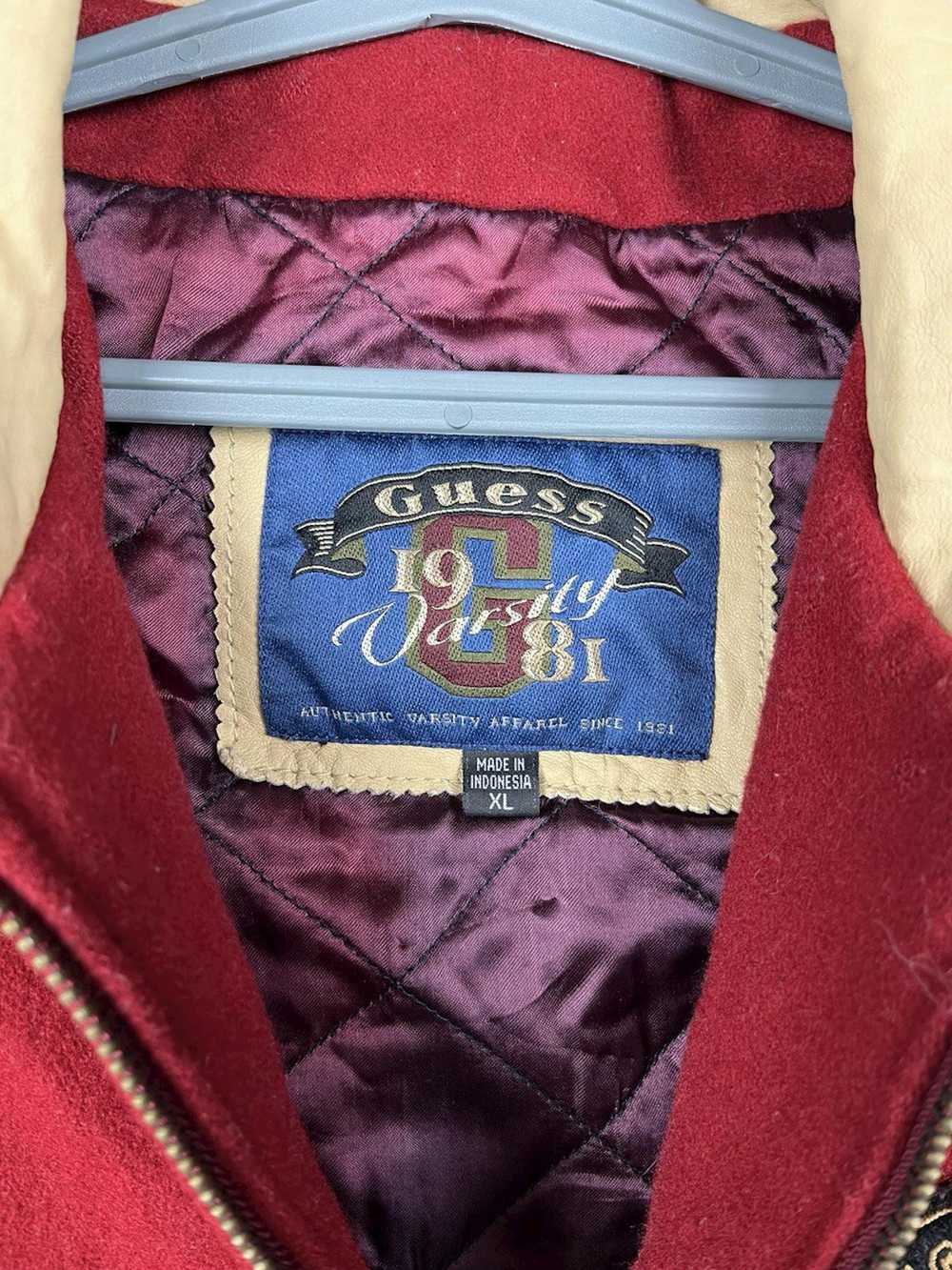 Guess × Streetwear × Varsity Jacket Vintage Guess… - image 6