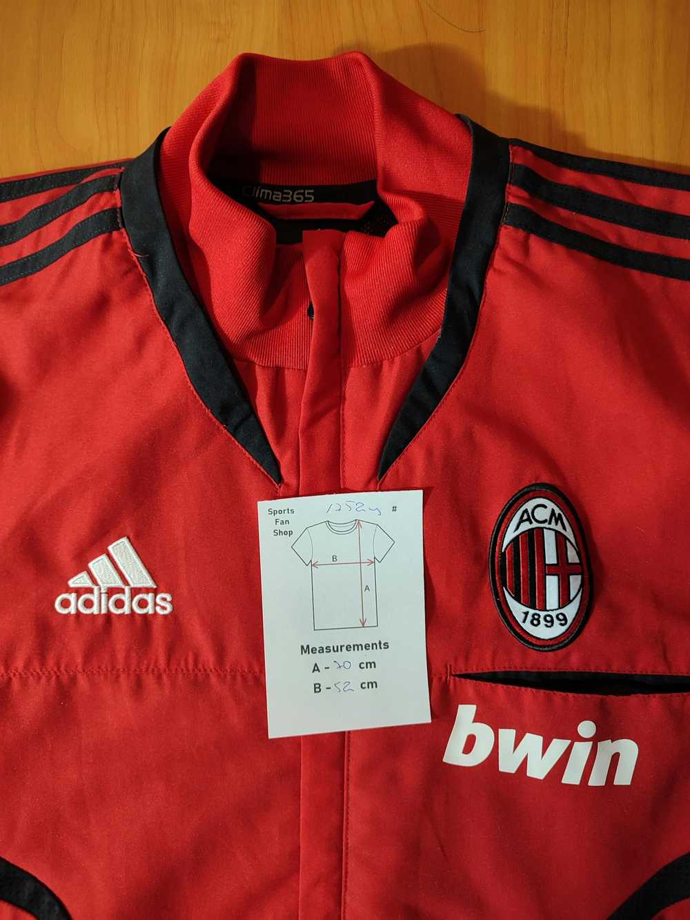 Adidas × Soccer Jersey × Vintage AC Milan 2007 20… - image 3