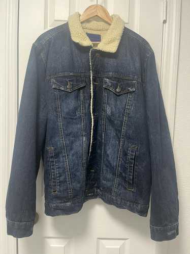 Aeropostale Denim Sherpa Jacket