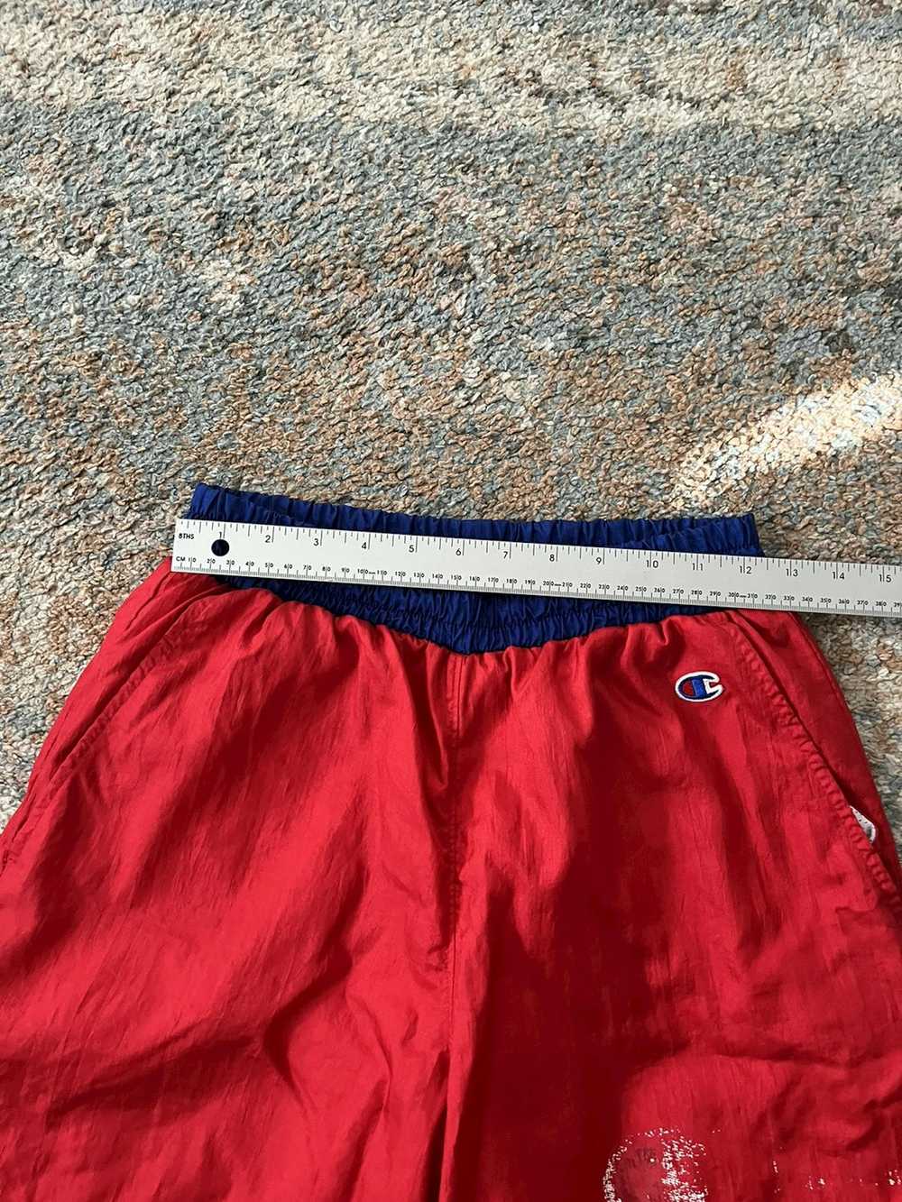 Champion VTG Champion Athletic Shorts Small Red B… - image 4