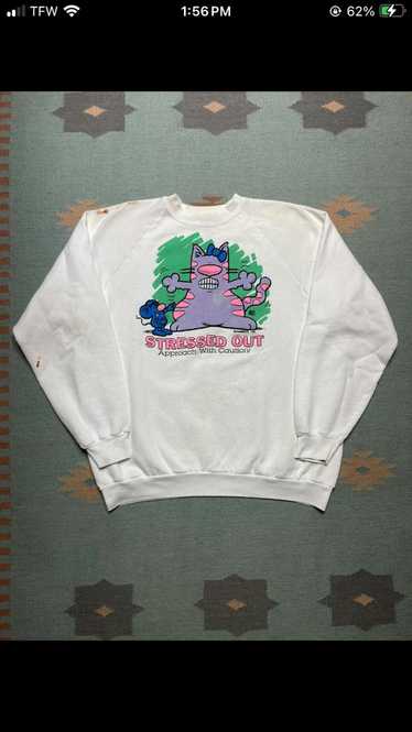 Animal Tee × Made In Usa × Vintage 90s sweatshirt 