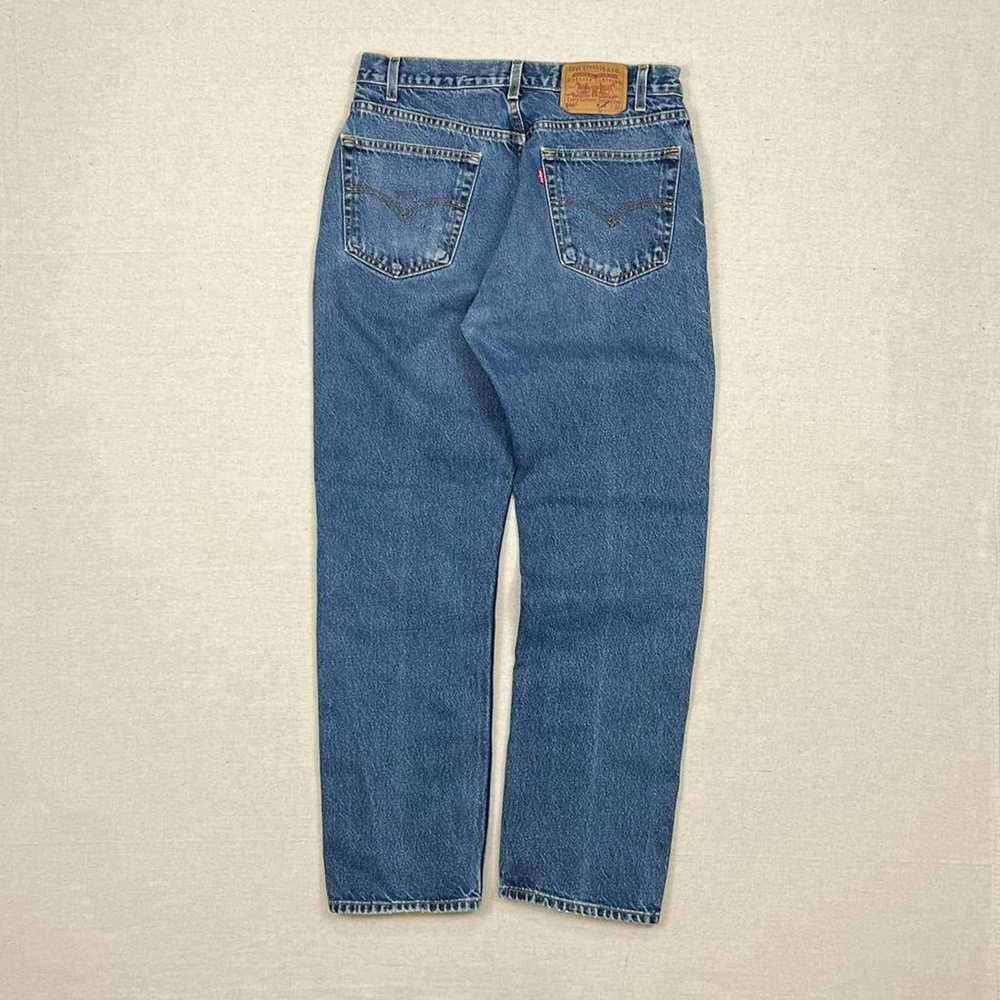 Levi's Vintage y2k levis 505 blue jeans - image 2