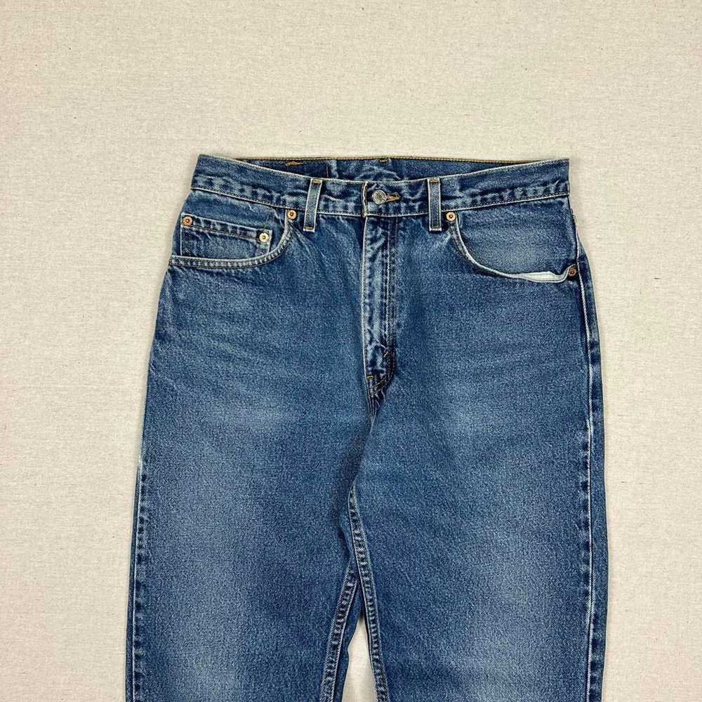 Levi's Vintage y2k levis 505 blue jeans - image 4
