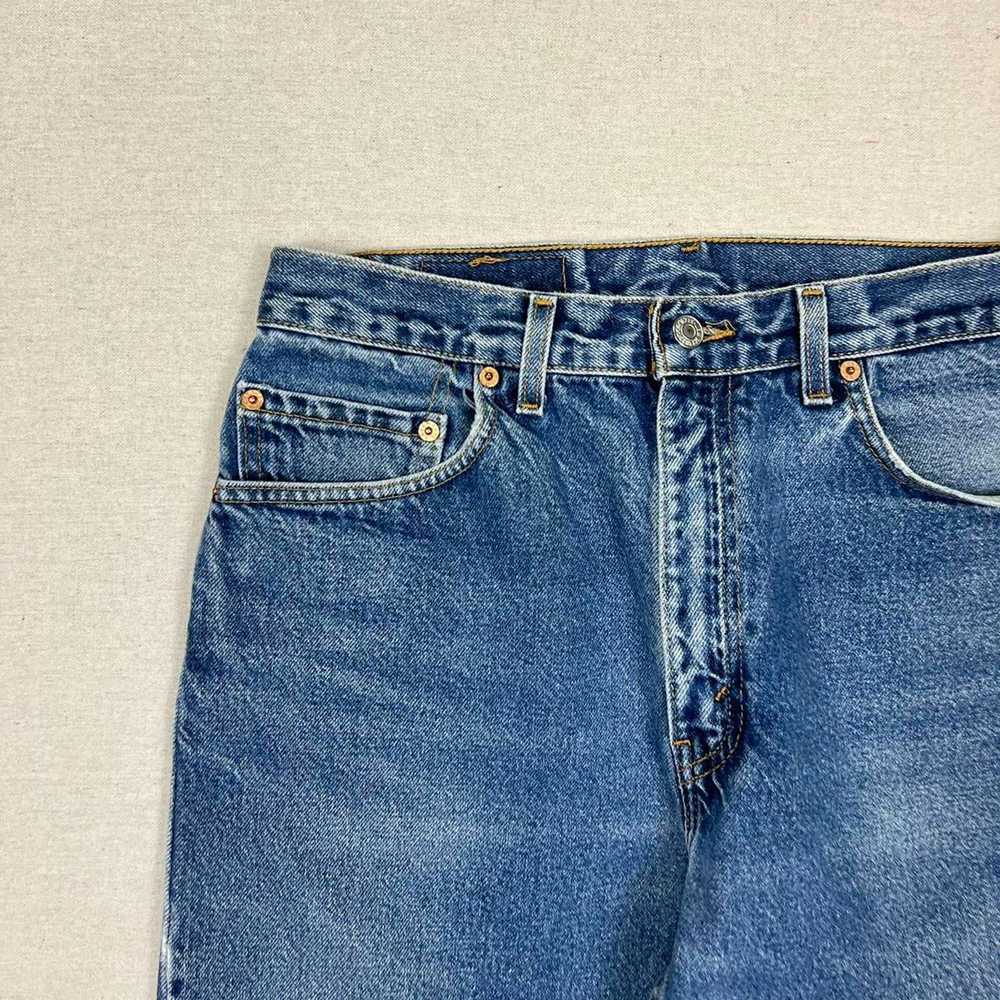 Levi's Vintage y2k levis 505 blue jeans - image 5
