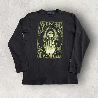 Band Tees × Vintage Vintage Avenged Sevenfold lon… - image 1