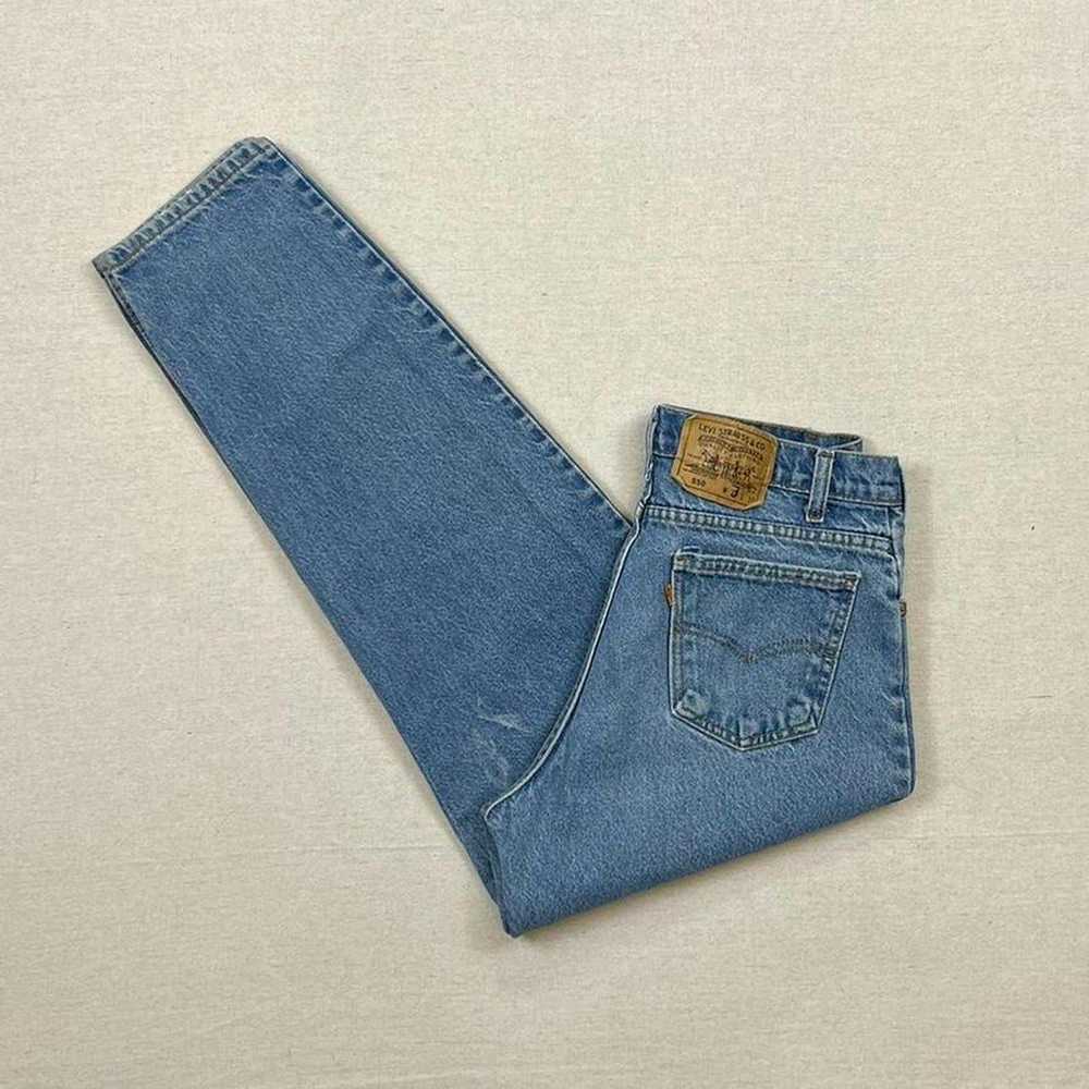 Levi's Vintage 90s Levi's orange tab blue jeans - image 1
