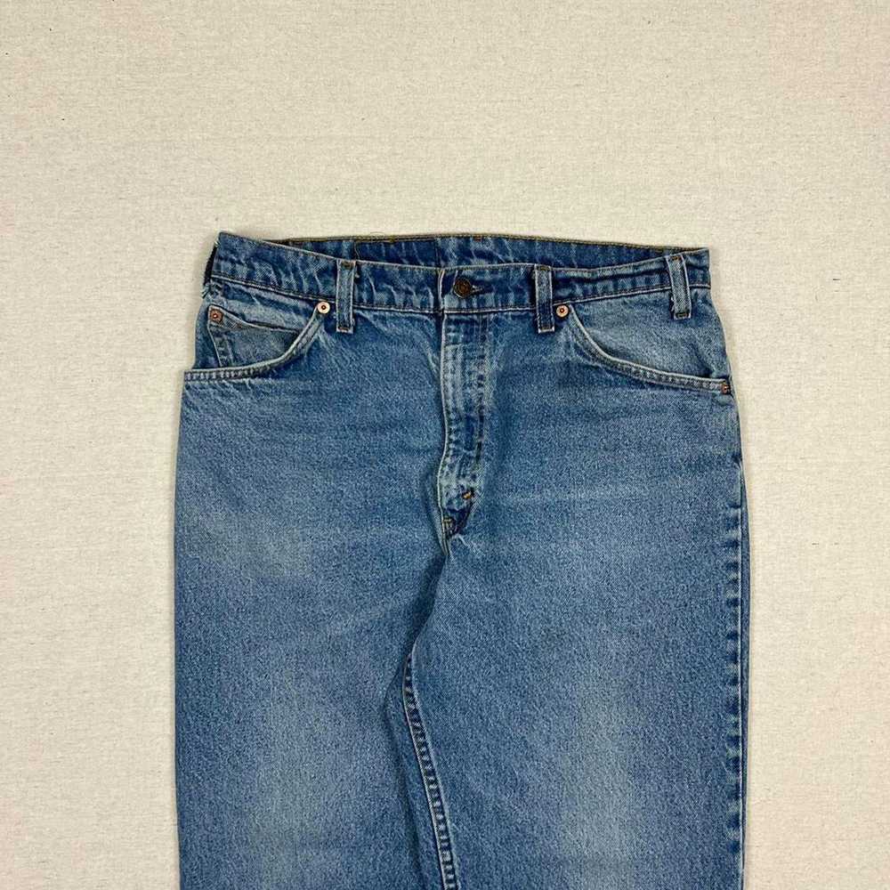 Levi's Vintage 90s Levi's orange tab blue jeans - image 6