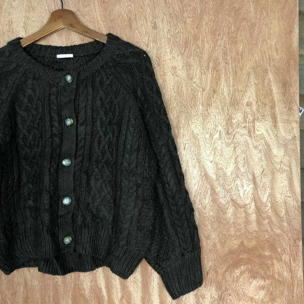 Aran Isles Knitwear × Cardigan × Japanese Brand G… - image 5
