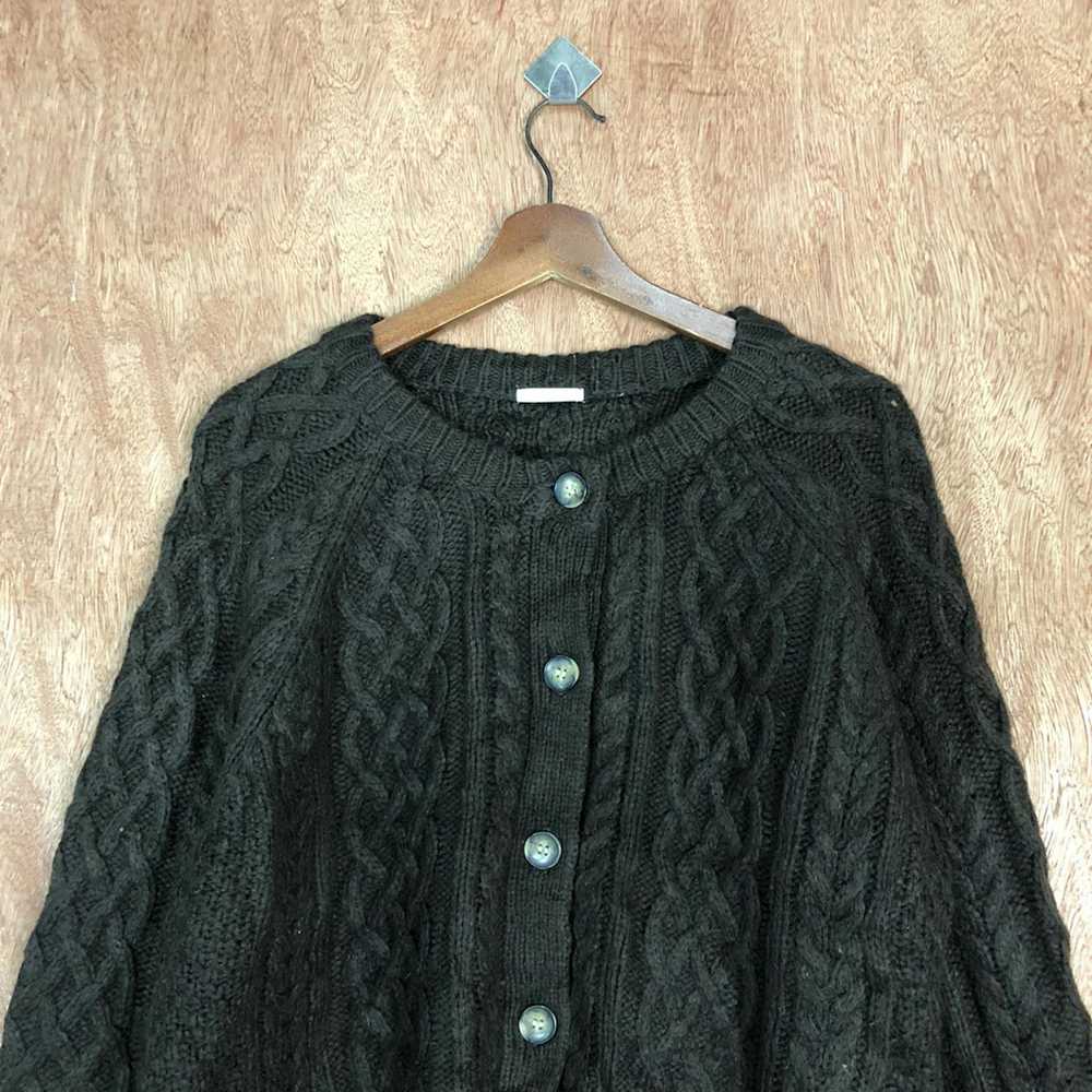 Aran Isles Knitwear × Cardigan × Japanese Brand G… - image 9