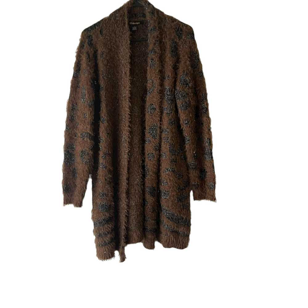Other Bydesign Women's Large Brown Fuzzy Leopard … - image 1