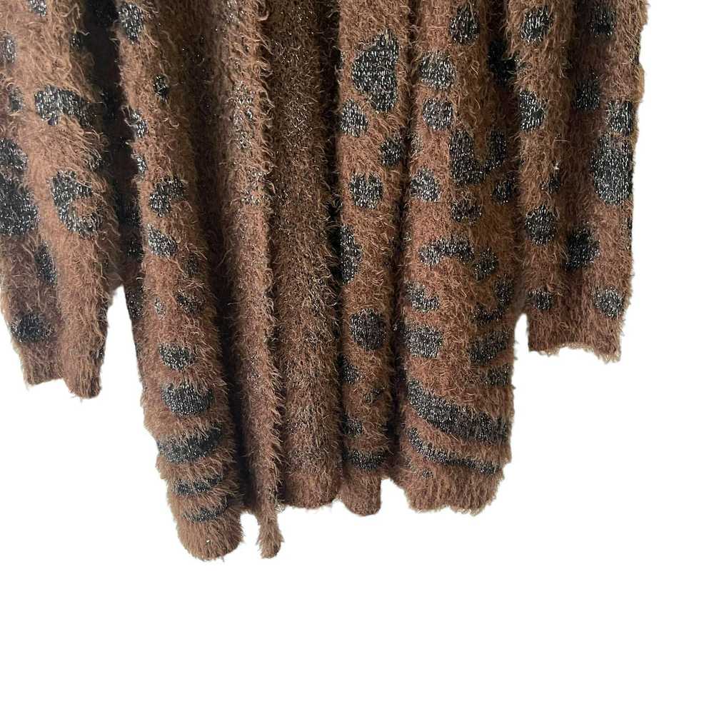 Other Bydesign Women's Large Brown Fuzzy Leopard … - image 3