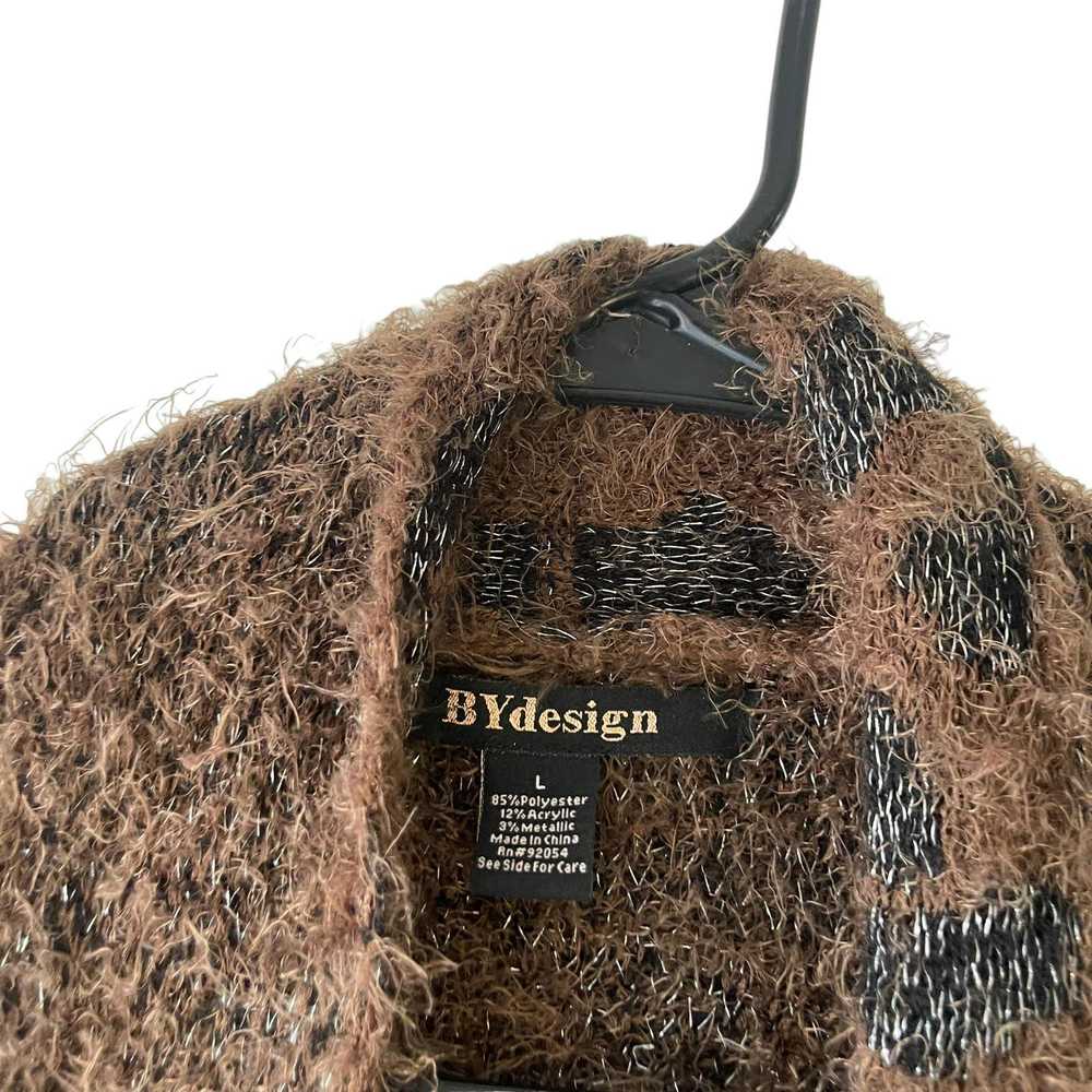 Other Bydesign Women's Large Brown Fuzzy Leopard … - image 4