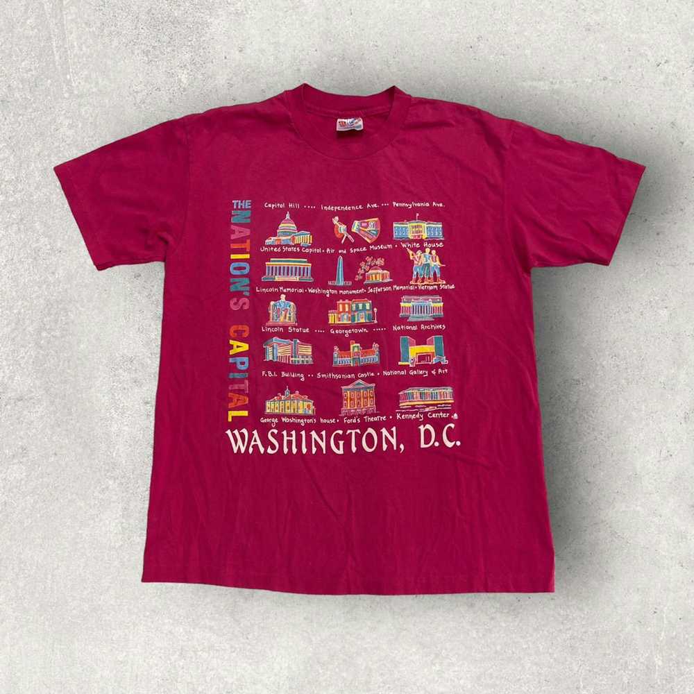 Hanes × Vintage Vintage Washington DC tee - image 1