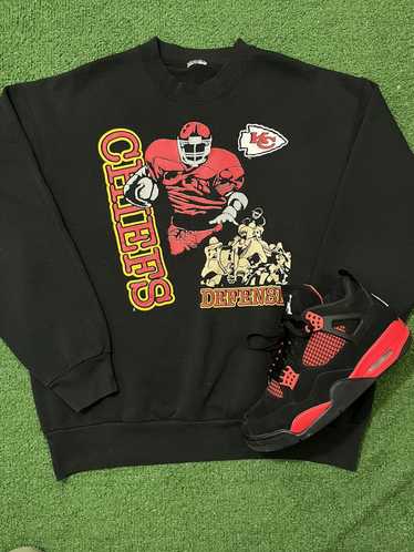 90s 2XL Kansas City Chiefs Sweatshirt,2xl Chiefs Sweatshirt,90s