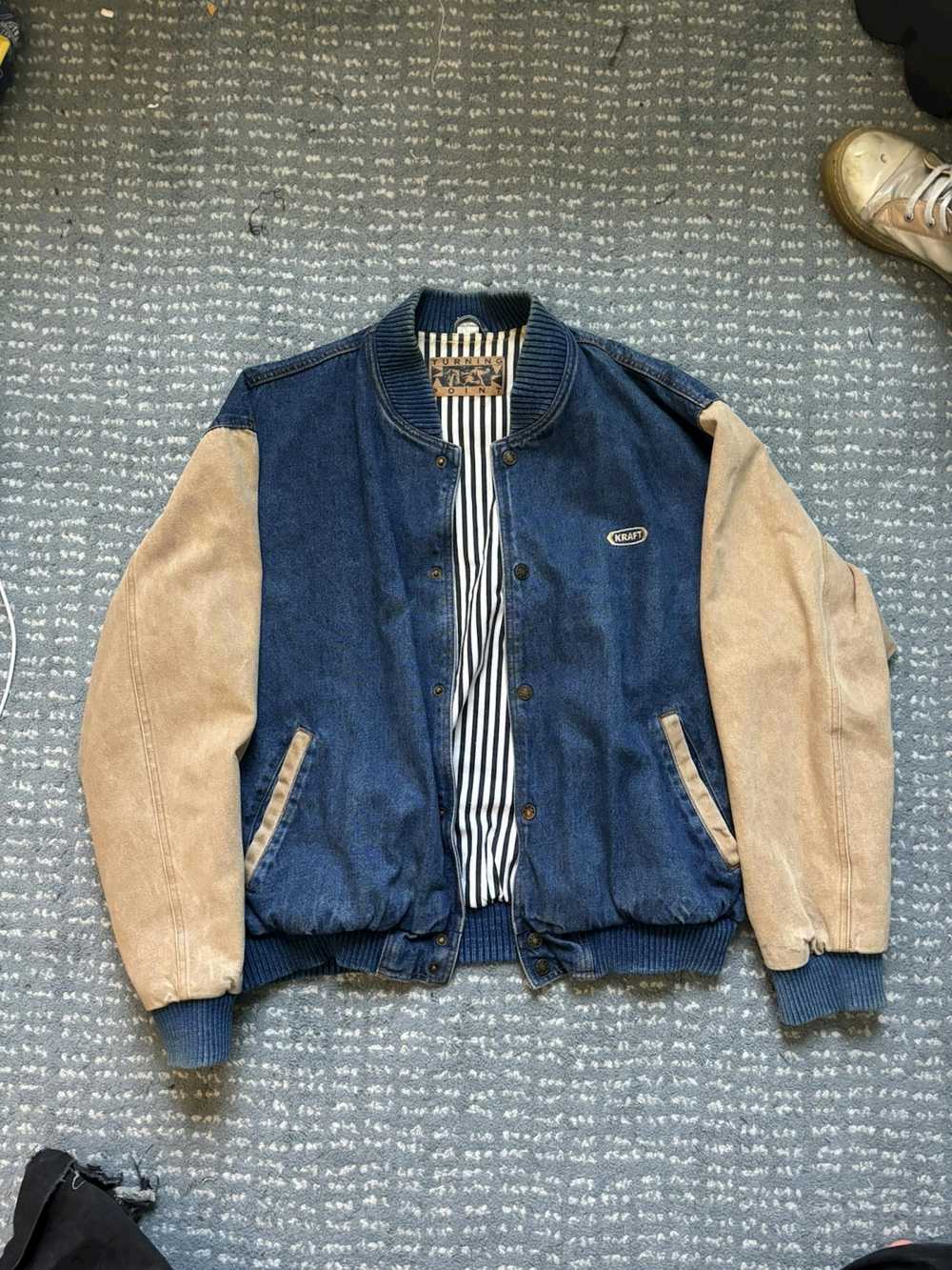Denim Jacket × Streetwear × Vintage SUPER VINTAGE… - image 1