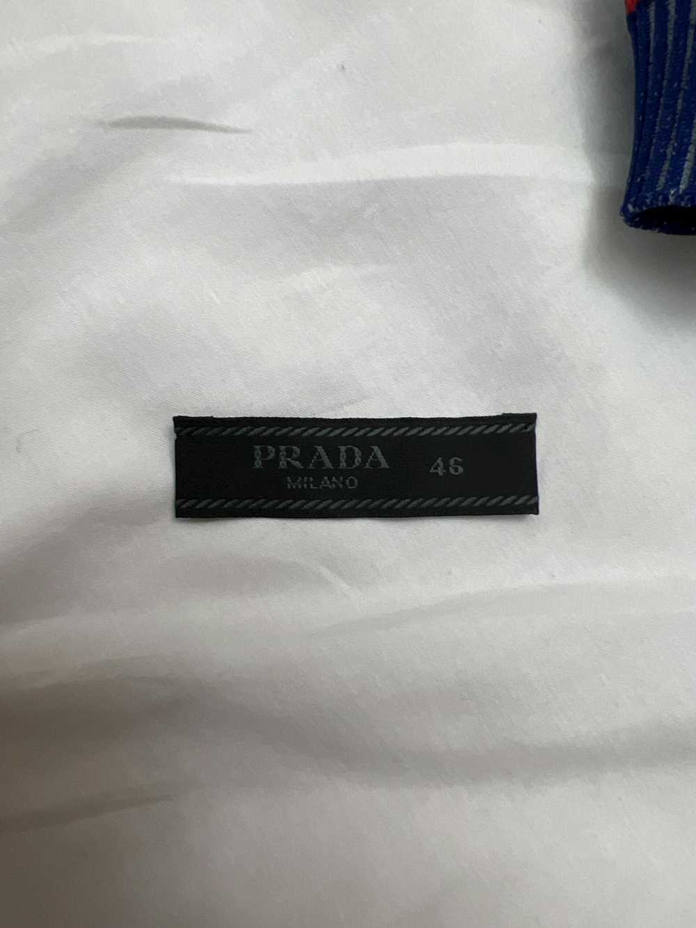 Prada Prada Technical Mouliné Short Sleeve Sweate… - image 12