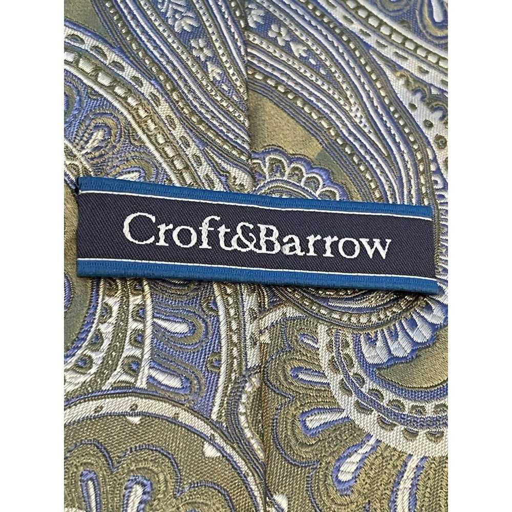 Croft & Barrow Croft & Barrow Green Blue Hand Mad… - image 8