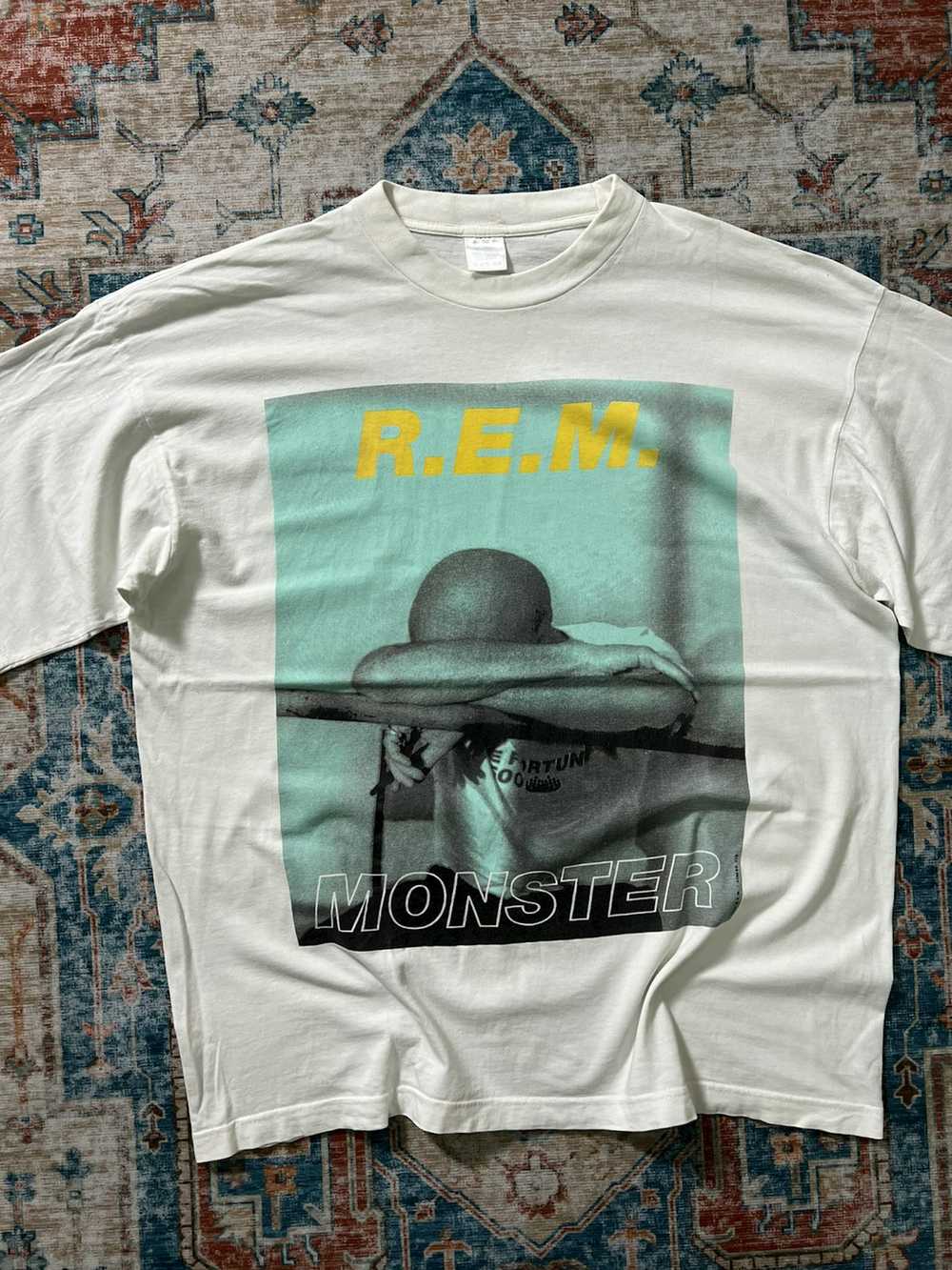 Band Tees × R.E.M. × Vintage Vintage 1995 REM MON… - image 3