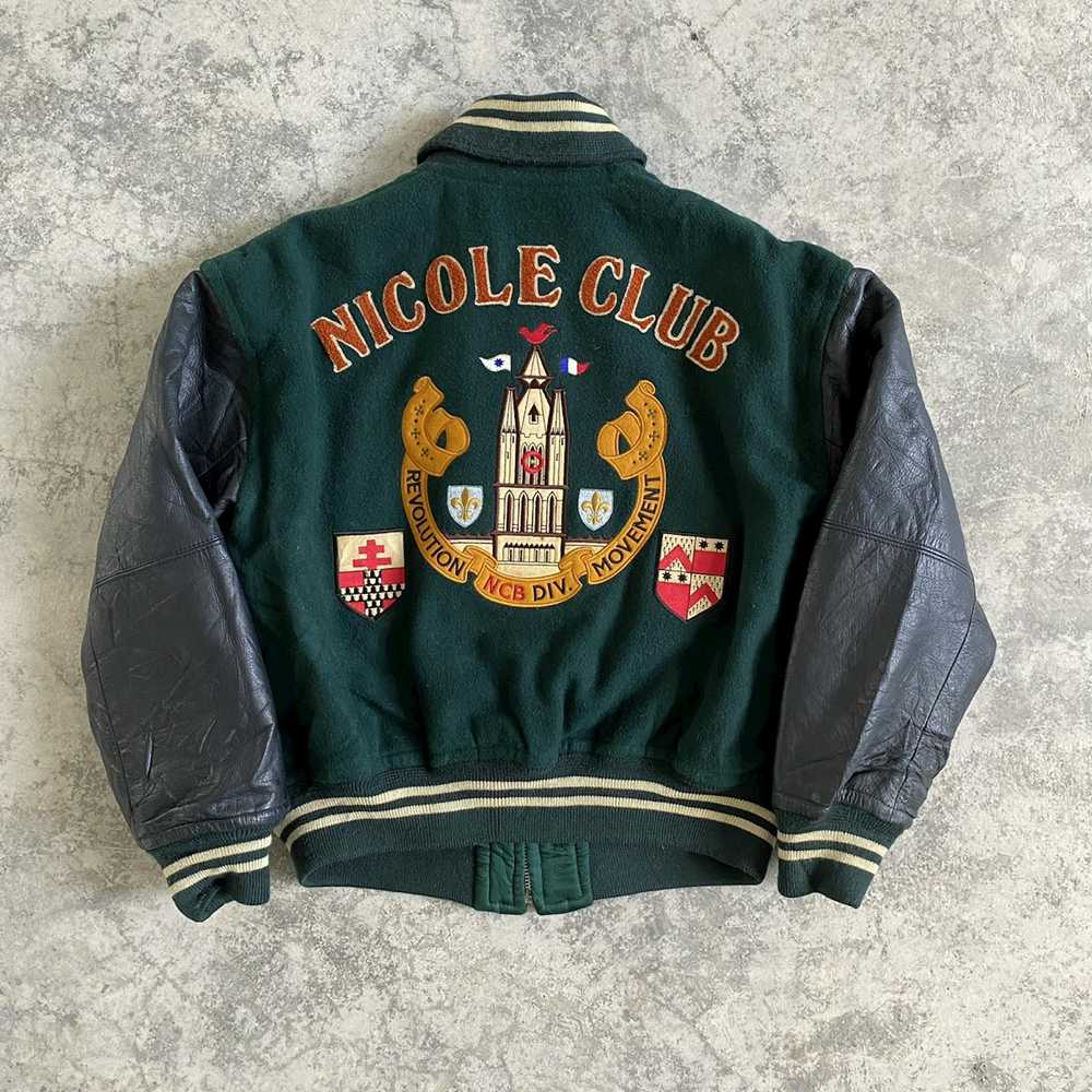 Matsuda × Varsity Jacket × Vintage Vintage Nicole… - image 3