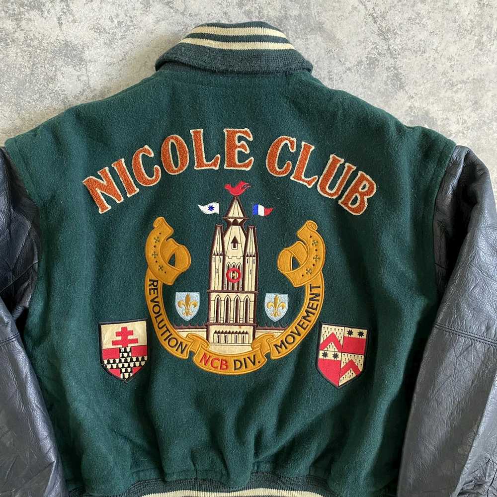 Matsuda × Varsity Jacket × Vintage Vintage Nicole… - image 5
